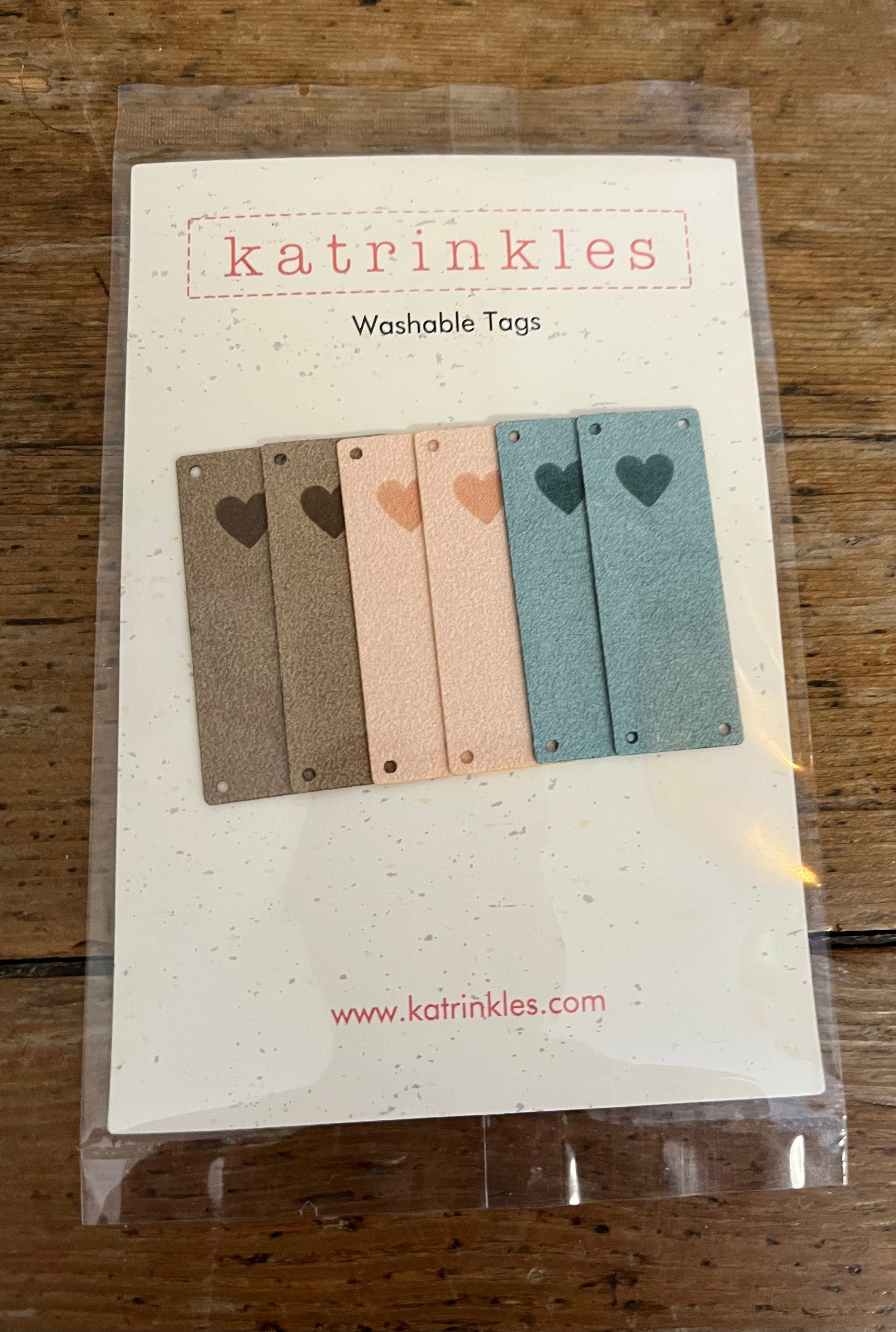 Katrinkles Washable Tags
